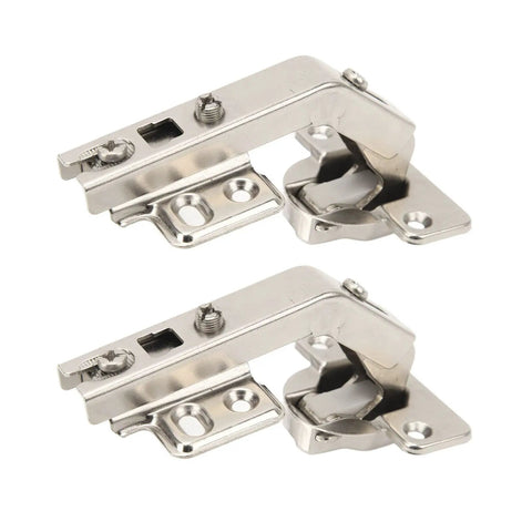 Premium 135 Degree Mesh Hinges For Screen Doors And Patio Net Frames Featuring Slick Soft Close Action And Rock Solid Steel Build That Takes The Daily Hustle Without Skipping A Beat Pack Of 2 in stainless steel finish.