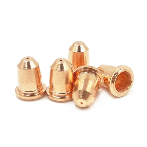 S45 Plasma Consumables 60 Piece Kit For Torch Maintenance Featuring Durable Electrode And Precision Ceramic Nozzles With.8mm And 1.0mm Tips Copper nozzles for plasma cutter, precision tips for enhanced cutting performance.