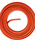 100 Foot 10/2 NM-B Romex Copper Wire With Ground For Dry Location Residential Wiring, SIMpull Jacket, coiled view, white jacket.