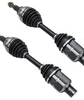 Heavy Duty Front CV Axles And Wheel Bearing Hubs Kit For 2012 To 2018 Ram 1500 Four Wheel Drive Includes Two Rock Solid Shaft Builds crafted with durable materials.