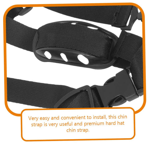 Dead Set Heavy Duty Adjustable Helmet Chin Strap For Hard Hats And Safety Helmets With Rugged Nylon Webbing And Slick Quick Release Buckle That Locks Tight For Construction Crews Daily Grind