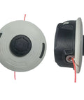 2 Pack AutoCut 27 2 25 2 Weed Eater Trimmer Head Replacement For FS Series Trimmers Bump Head 10mm x 1.0 LHF Bolt Adapter