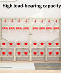 Straight Up Portable Closet Wardrobe System Backed By A Heavy Duty Foldable Garment Rack With Dual Hanging Rods And Ample Storage Shelves To Keep Your Daily Threads Clean showcasing a steel frame with storage for bottles.