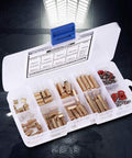 Brass Standoffs And Hardware Kit For Electronics Projects 140Pcs Including Screws Washers Nuts Spacers And Hex Spacer Columns In Multiple Sizes For Circuit Boards Computers And DIY PC Builds open case