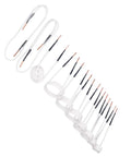 No Sweat Flexible Induction Heater Coil Kit Including 10 Sturdy 2.5mm Brass Rings Crafted To Easily Knock Loose Stubborn Rusty Nuts Gears And Bearings Fires Up To 1200 Degrees, featuring coil wires.