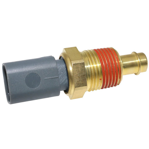 OSKYUO engine coolant temperature sensor with brass threaded body and gray plastic connector