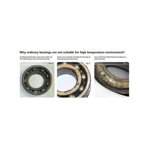 Built Tough High Temp 6809 Thin Section Ball Bearing 45 X 58 X 7 Mm Rated To 500 Celsius Smooth As Silk Heavy Duty Replacement For Industrial Grind And Daily Maintenance Two Pack