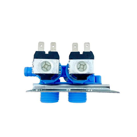 Water Inlet Valve Replacement For Washing Machines With 1 Year Warranty, Exact Fit For GE General Electric Units, front view