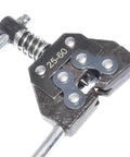 AZSSMUK roller chain breaker detacher tool for sizes 25–60, black metal with spring and pins