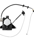 Driver Side Power Sliding Door Motor Assembly With Cable Fits Honda Odyssey 2011 To 2017 Three Point Five Liter V6, detailed view of motor and cable.