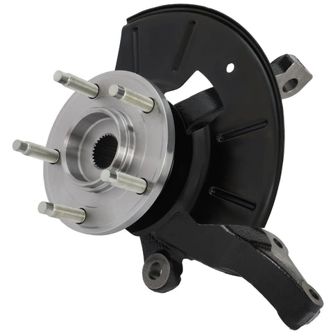Front Right Steering Knuckle Assembly For 2001 To 2004 Ford Escape And Mazda Tribute 2.0L 3.0L Fits Front Right Side Includes 2 Piece Wheel Hub Bearing Knuckle 698376