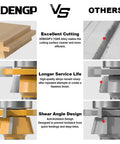 Shaker Style Rail and Stile Router Bit Set For DIYers, One Half Inch Shank, three features compared to others