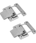 Stainless Steel Key Hasp Lock 2 Pack Spring Loaded Toggle Latch For Cabinets, Boxes, Wood Boxes, And Furniture Hardware Anti Corrosion