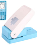 1 Inch Puzzle Hole Puncher For DIY Jigsaw Crafts Portable Cardboard Cutter with visible punch shape and compact design