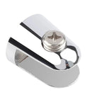 Zinc Alloy Cabinet Shelf Clips 16 Pack Glass Clamp Holders And Wood Shelf Support Brackets close-up view
