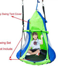 Waterproof Hanging Swing Tent Cover For 40 Inch Round Saucer Disc Nest Hammock Chair with Detachable Tent Swing Attachment