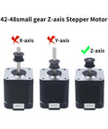 Replacement Z Axis NEMA 17 Stepper Motor 42x48mm For K1 Max 2024 Version 1.8 Degree 1A With 20 Tooth Gear Without Cable