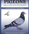 Cover of 'The Ultimate Pigeons Bible' with pigeon, includes Raising Pigeons Made Easy A Real World How To Guide For Breeds