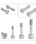 Tough Built Boss Grade Captive Machine Screws Assortment M2 M2.5 M3 M4 M5 M6 showcasing different hex socket head cap fasteners.