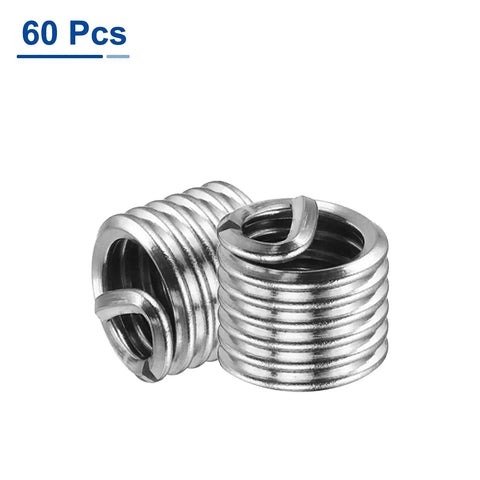 Real Deal 304 Stainless Steel Wire Thread Inserts 1/4 20 Unc Helical Coil Repair Kit For Stripped Screws And Machinery Built Tough For No Sweat Fixes With Rust Resistant Sleeves