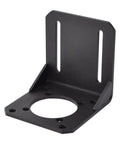 Alloy Steel Mounting Bracket For NEMA 23 Geared Stepper Motor ST M2 Economy Model With Extra Mounting Holes And Plastic Spray Finish