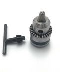 Mini Drill Chuck 0.6 To 6 Mm With M12 Thread, Carbon Steel Collet Chuck and key for tiny lathe, milling, and drilling machines