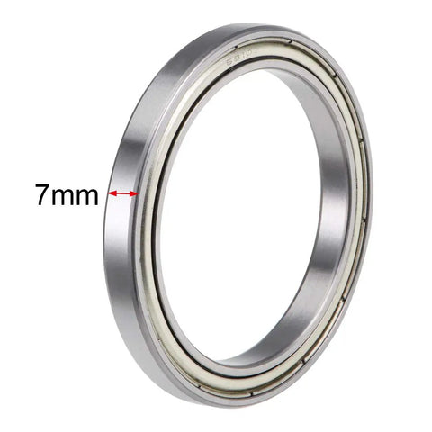 6810ZZ Deep Groove Ball Bearings 50mm Inner Diameter 65mm Outer Diameter 7mm Width Double Shielded Chrome Steel close-up