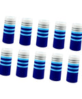 Set Of 10 Tapered Ferrules For Golf Club Shaft Repair And Upgrade, Pro Grade Iron Ferrules For Quick On Course Fixes, Easy Fit For Most Golf Shaft Systems, Durable Metal Ring Replacements