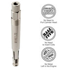 Back Tap Spark Plug Thread Repair Tool For M14x1.25 Stripped Threads, No Head Removal, Debris Free Engine Safe Design
