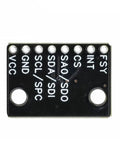 Six Axis ICM20602 Gyro And Accelerometer Sensor Module For Smart Devices And Wearables Low Noise 1kHz Sampling Compact Motion Tracking For Vehicles High Precision 16g Acceleration And 2000 Degrees Per Second Gyro, black PCB