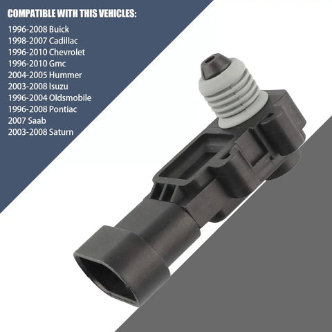 Car Fuel Tank Pressure Sensor For Vapor Vent Port Replacement OEM 16238399 9377680 Delphi Third Generation Compatible
