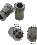 Dual Drive Gears Kit For 3D Printer Hardened Steel Pro Grade No Slip Teeth Extrusion Wheel For Prusa MK3 MK3S DDB Sherpa