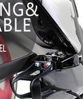 Close-up of strong and durable dual function SPD bike pedals with toe clip straps cage for 9/16 inch axle on exercise bike