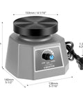 4 Inch Lab Vibrator Shaker Oscillator 110V For Plaster And Gypsum Mixing Small Round Mixer Machine With Air Bubble Removal