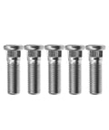 Street Tough M12x1.5 Wheel Studs And 43mm Lug Bolts 5 Piece Kit, heavy duty steel wheel studs, 43mm length, designed for Honda and Acura.