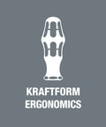 Kraftform 392 Hexagon Flexible Shaft Bit Holder Screwdriver With Quick Release Chuck ergonomic design illustration