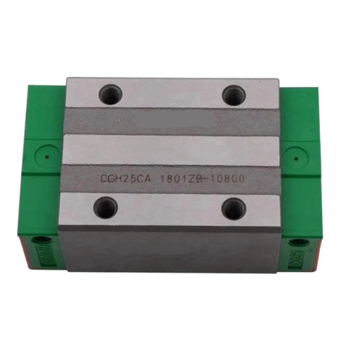 Slick Metal Linear Motion Guide Slider Featuring Badass CGH25CA Carriage Block Rails with sealed bearings for smooth movement.