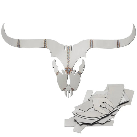 Hands On Welding Practice Kit For Beginners With Pre Cut 201 Carbon Steel Plates To Build A Deer Head Sculpture Ideal For TIG MIG ARC And Stick Welding Training A Great DIY Gift For Welders Enthusiasts