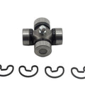 Heavy Duty 14 Series Pto Universal Joint Cross And Bearing Kit Greaseable Yoke with four clips for tractor implement use.