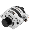 Side view of Drop In Alternator Replacement For Lexus ES350 RX350 Avalon Highlander Venza 2005-2016 27060-31110 with 7-groove pulley.