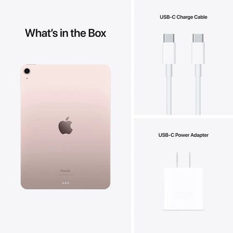 Next Level iPad Air Fifth Gen Serving Hella Fast Processing With That Sweet M1 Chip Inside A Sharp Ten Point Nine Inch Liquid Retina Display Plus Sixty Four Gigabytes Storage And Super Quick Wireless Connection In Gorgeous Pink