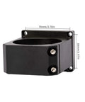 Side view of 65mm Aluminum CNC Spindle Holder Z Clamp Fits Mauter Pro Masuter 3 3S XE-PRO Vasto CL-4x4 Router Machines