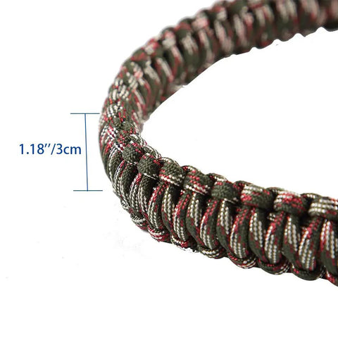 Close-up of paracord on Waterfowl Game Carrier With Paracord Drop Ring System For Ducks And Geese 12 Drops Slip Knot Carry Tote