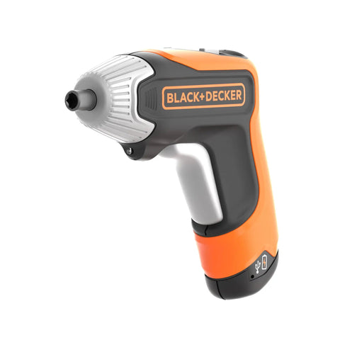 4V Max Cordless Screwdriver With Fast Charge 15 Minute Charge Powers 100 Screws Comes With 1 Inch Assorted Bits Pistol Grip
