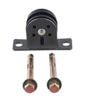 Heavy Duty Fixed Pulley Lifting Sheave With Double Bearing For Silent Wire Rope Lift Up To 600 Pound Load Capacity 3mm To 10mm