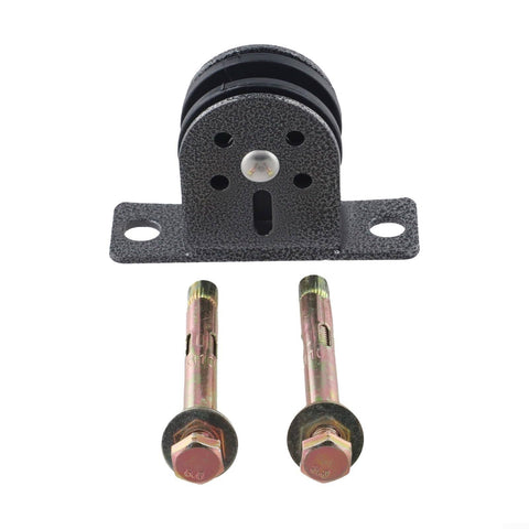 Heavy Duty Fixed Pulley Lifting Sheave With Double Bearing For Silent Wire Rope Lift Up To 600 Pound Load Capacity 3mm To 10mm