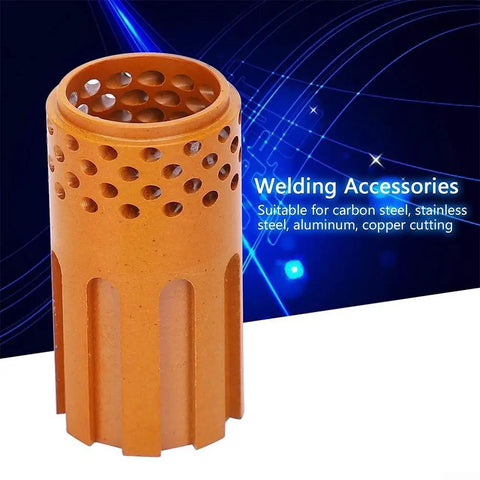 Premium 220051 Swirl Ring For Hypertherm Plasma Cutter Compatible With Pmx 45XP 65 85 105 Systems showing precision plastic construction for clean cutting.