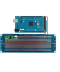 Universal Solderable Breadboard PCB Prototype Shield Double Sided Board With Tinned Gold Plated Holes connected to Arduino