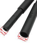 2 Pack Graphite Golf Club Extender Shaft With Carbon Fiber Build 0.49 Inch Small End And 0.595 Inch Thick End