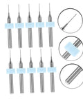 10 tungsten steel drill bits from 30Pc Printer Nozzle Unclogger Kit With Tungsten Steel Drill Bits For Micro PCB And Circuit Board Cleaning Pro Grade Extruder Nozzle Maintenance Fast Drilling For Smooth High Quality Prints